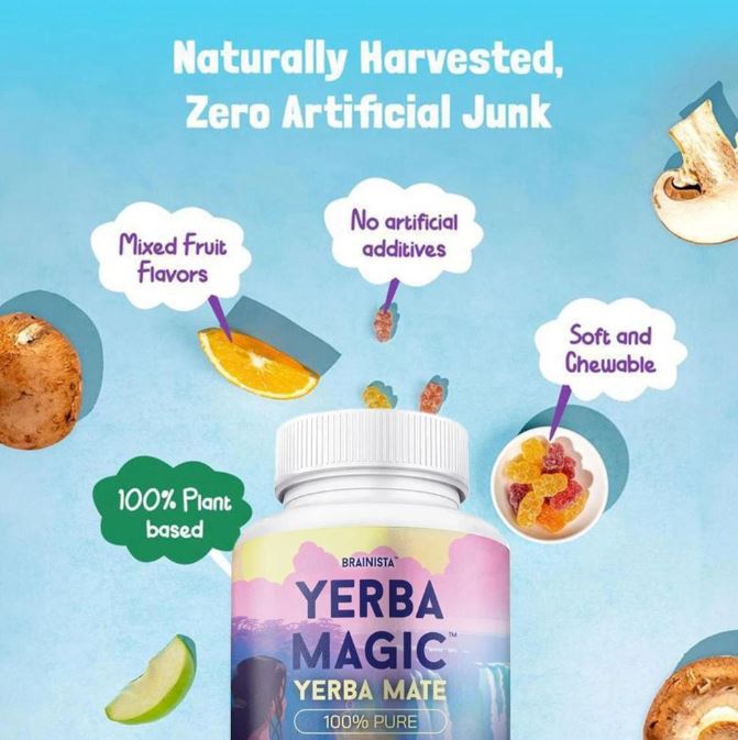Yerba Magic™:Claritad Mental + Energía Natural en Cada Cápsula