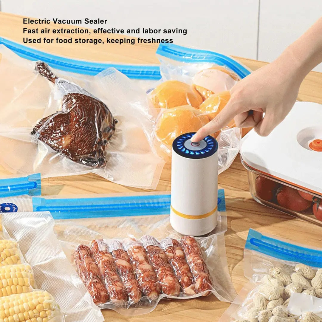 Mini Aspiradora de vacío - Máxima conservación de alimentos