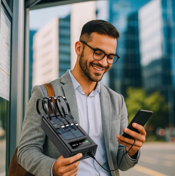 SmartVolt : ¡Adiós a los apagones! Descubre el power bank que se carga con el sol 🌞🔋