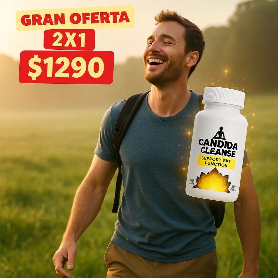 Cándida Cleanse MX™:Recupera tu energía desde adentro, dile adiós a la hinchazón