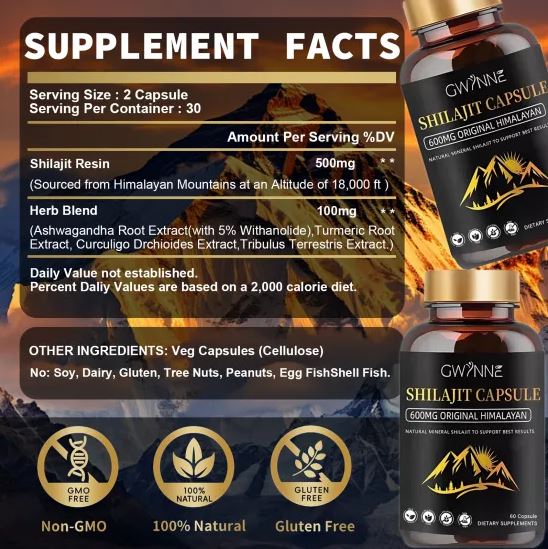 Shilajit Power Combo™:Rendimiento, fuerza y vitalidad desde el Himalaya