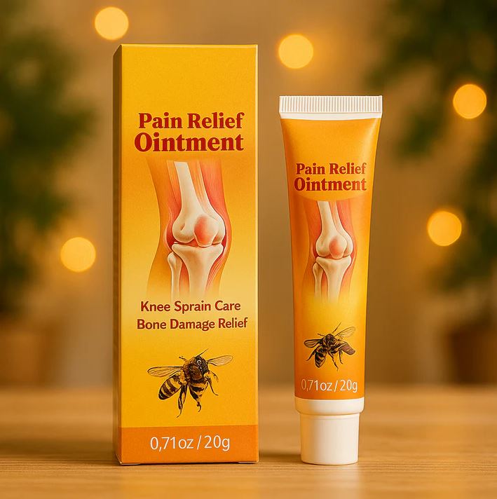 BeeRelief Crema™:¡Alivio muscular rápido y natural con el poder de la abeja!