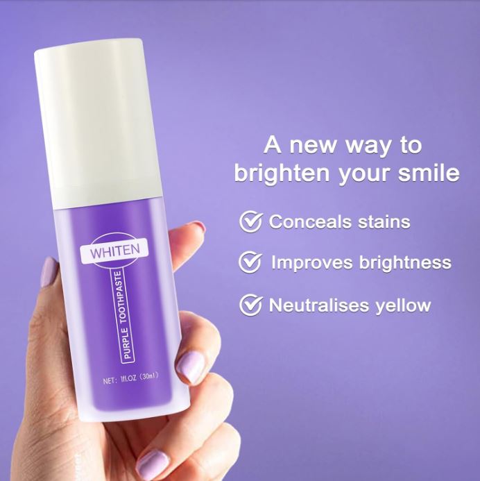 LumiSmile Purple™:🌟 ¡Transforma tu sonrisa en días con el poder del morado!😁🦷