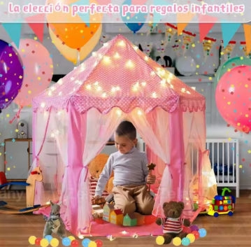 Tienda portátil para niños, tienda de campaña, juguetes para niñas, Castillo de princesa