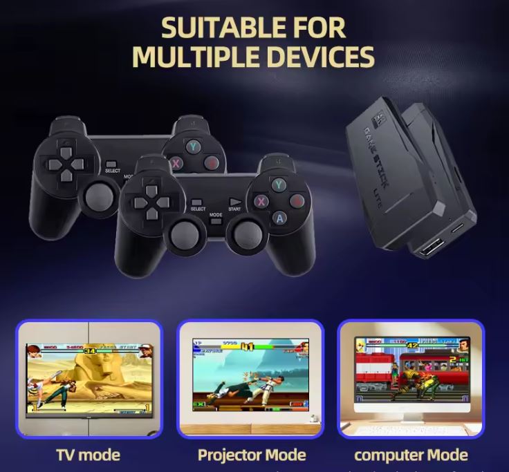 PlayStick Infinity: ¡Más de 10,000 juegos clásicos en 1 solo dispositivo! 🕹️👾