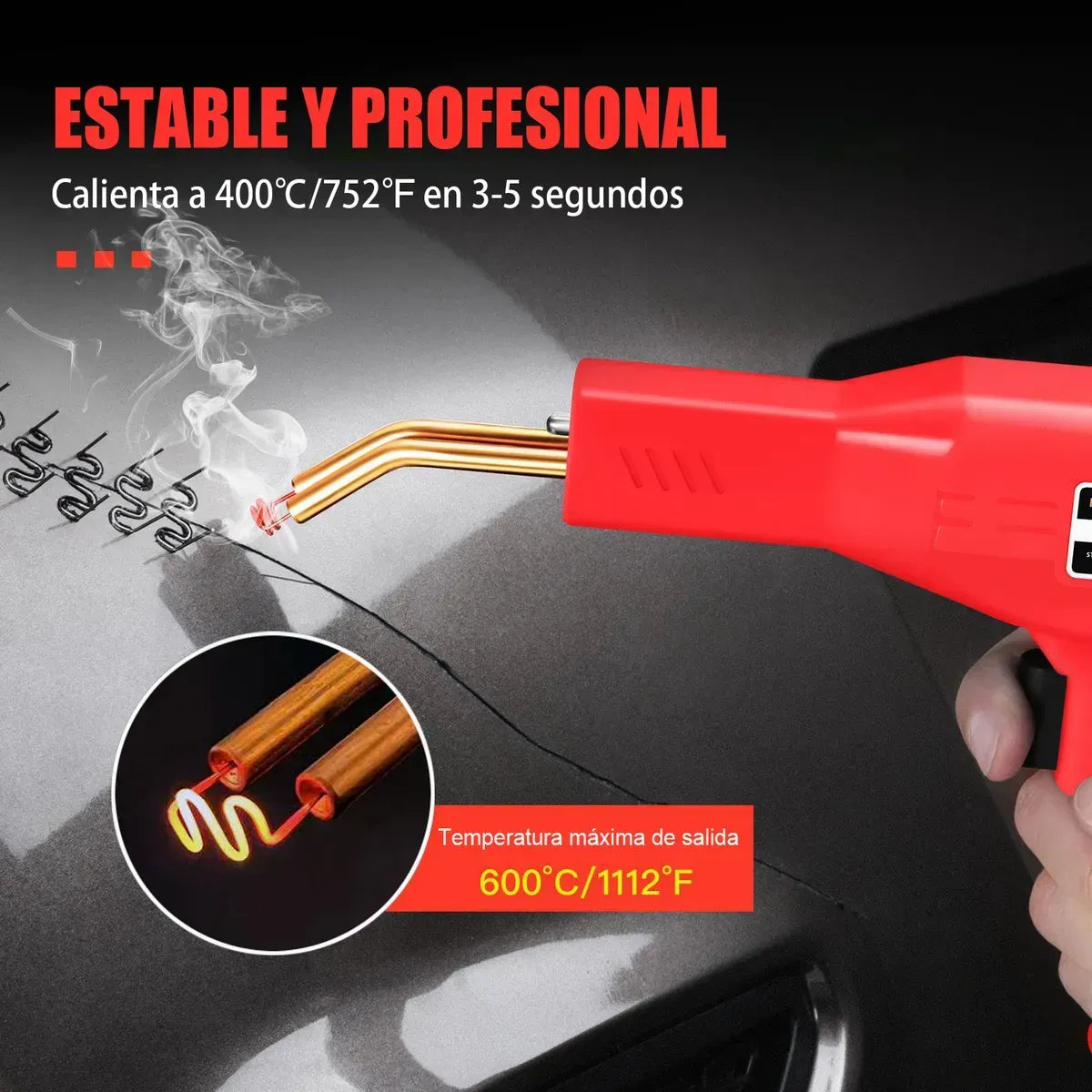 Soldadora Plástica 150W – Repara Parachoques y Plásticos en Minutos