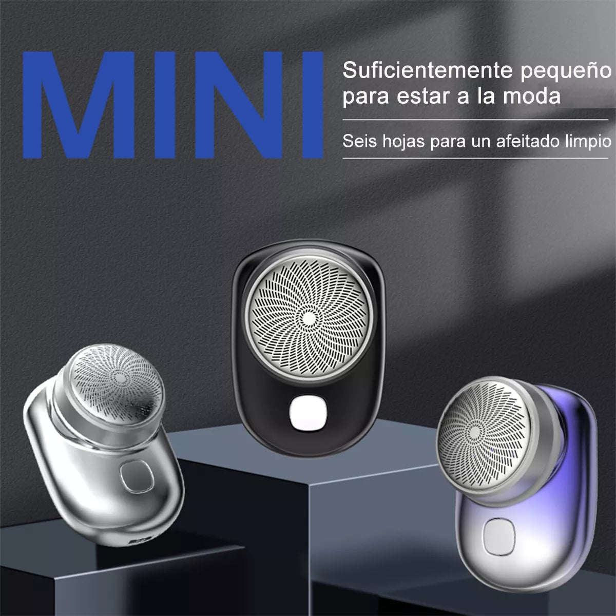 Afeitadora RECARGABLE 💈 Portátil Lavable Inalámbrica Usb