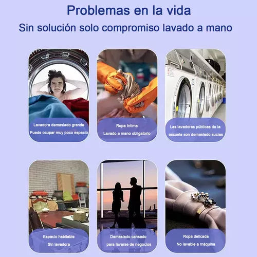 SUPER Lavadora Portátil 🧺 ULTRASONICA USB