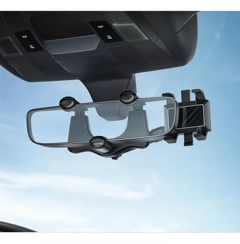 Soporte Para Teléfono📱 Con Espejo Retrovisor Giratorio De 360