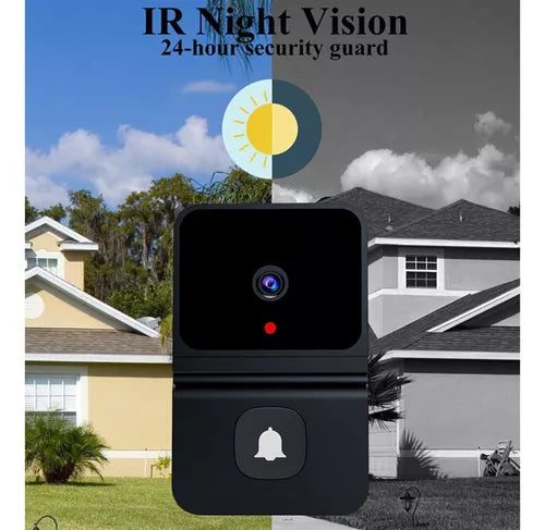 Timbre Con Cámara Video RECARGABLE🤳 Wifi-bluetooth VISION NOCTURNA