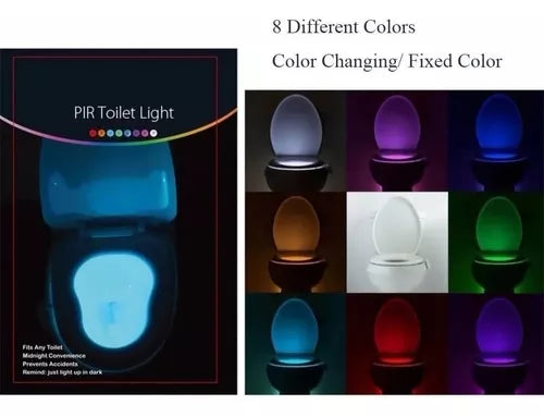 PACK x2 LUZ DE INODORO con SENSOR MOVIMIENTO✨💡