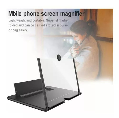 LUPA Proyector Ampliador📱💻 Pantalla Soporte Portátil Celular