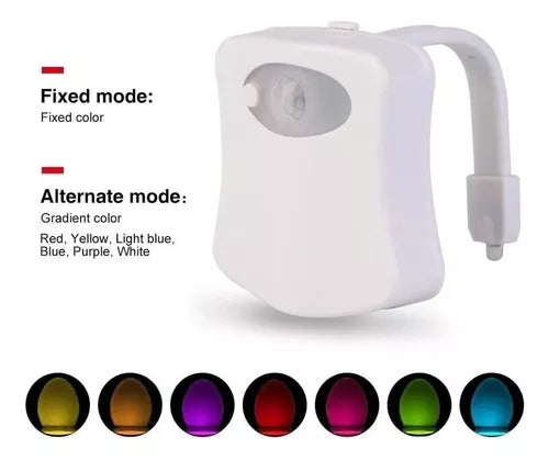 PACK x2 LUZ DE INODORO con SENSOR MOVIMIENTO✨💡