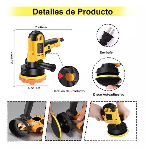 Pulidora eléctrica para AUTO 700W – Acabado profesional en minutos
