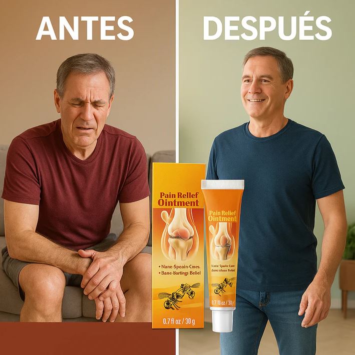 BeeRelief Crema™:¡Alivio muscular rápido y natural con el poder de la abeja!