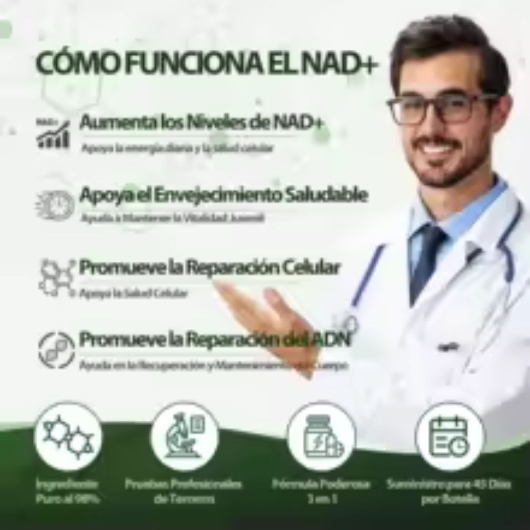 Windboss NAD+ Liposomal NR 900mg con Quercetina y Resveratrol | Suplemento Antienvejecimiento y Energía | 100 Cápsulas