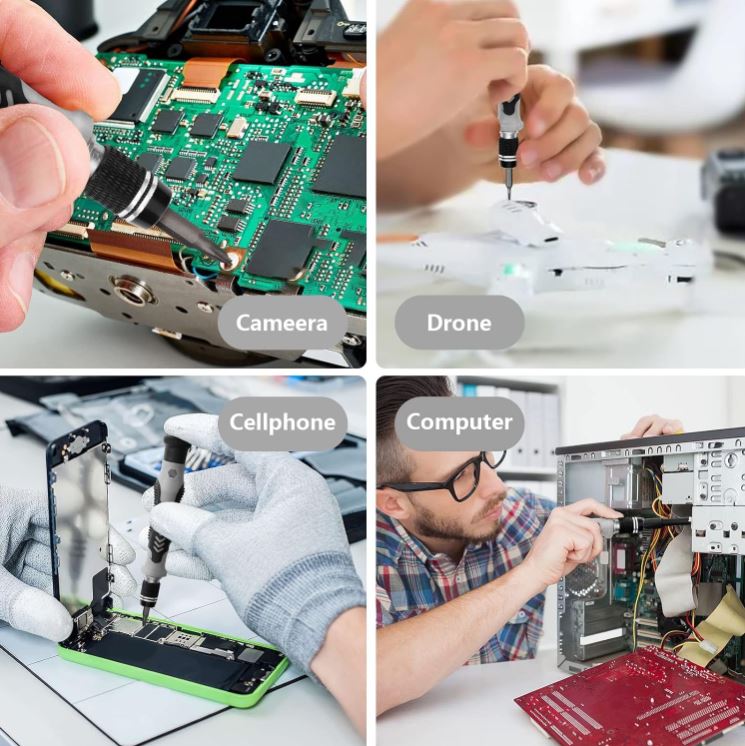 MultiFix Pro™:¡Un solo kit para reparar celulares, relojes, laptops y más!