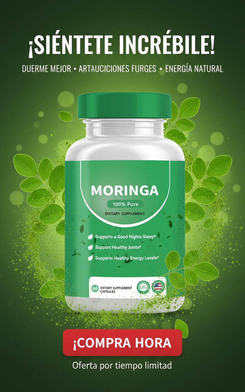 Suplemento Moringa Dietético 60 Capsulas