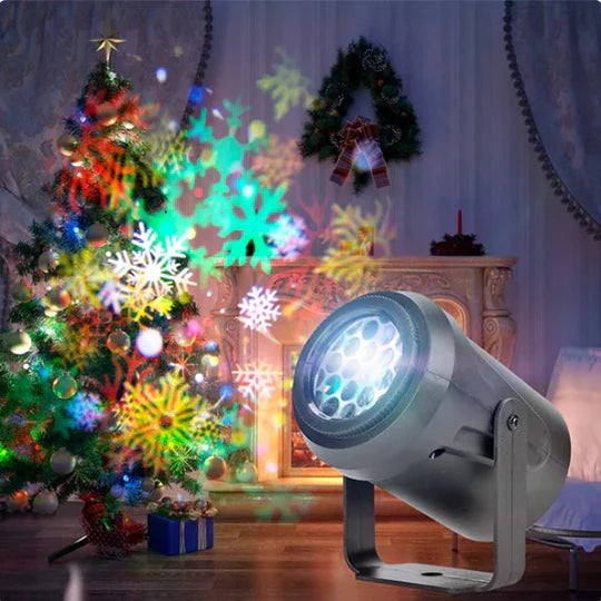 Proyector de Luces con Forma NAVIDEÑA 🎅 16 modelos y formas distintas!