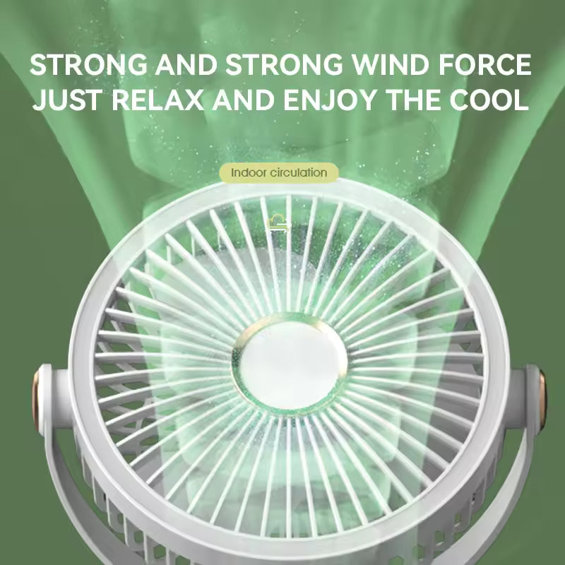 Lighting Clamp fan, Ventilador portatil de clip