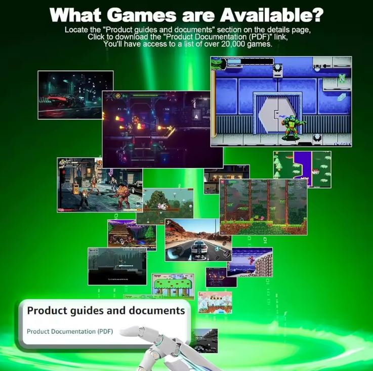 PlayStick Infinity: ¡Más de 10,000 juegos clásicos en 1 solo dispositivo! 🕹️👾