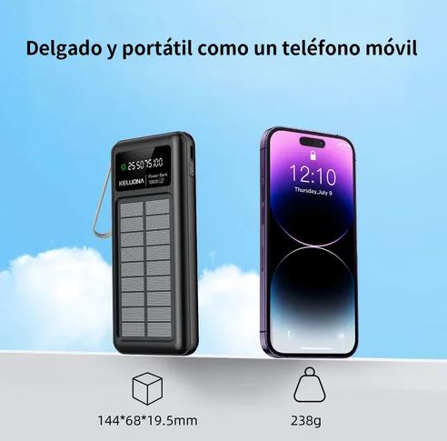 SmartVolt : ¡Adiós a los apagones! Descubre el power bank que se carga con el sol 🌞🔋