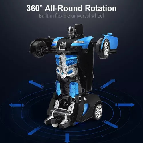 BUGATTI RECARGABLE Control Remoto Transformers 🤖🚘
