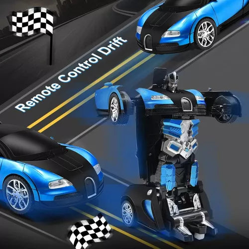 BUGATTI RECARGABLE Control Remoto Transformers 🤖🚘
