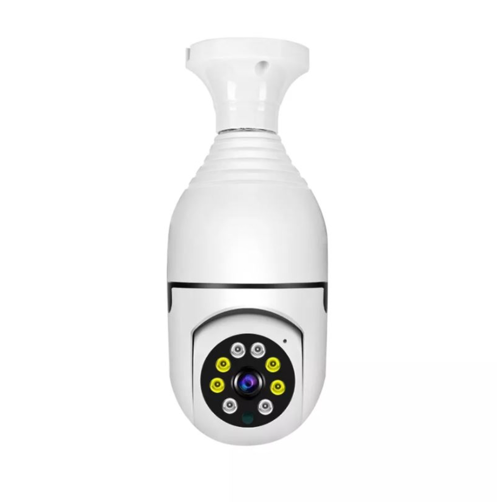 Foco Camara de Seguridad de 360° con Wifi Full HD