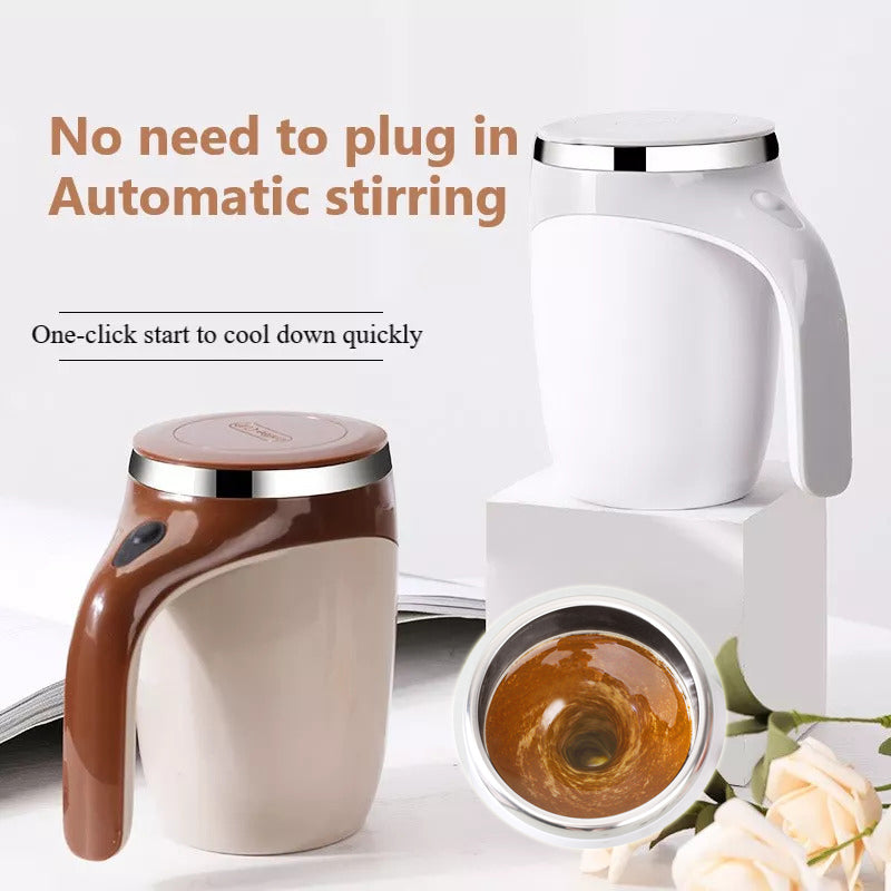NUEVA TAZA TERMICA MEZCLADORA CARGA USB 🌪️ BATIDOR AUTOMATICO MULTIUSO