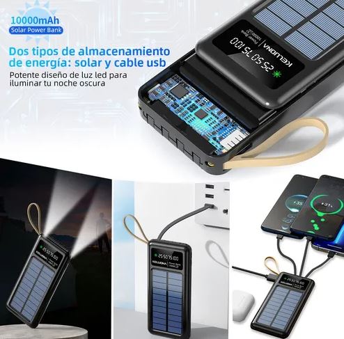 SmartVolt : ¡Adiós a los apagones! Descubre el power bank que se carga con el sol 🌞🔋