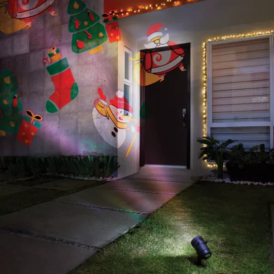 Proyector de Luces con Forma NAVIDEÑA 🎅 16 modelos y formas distintas!