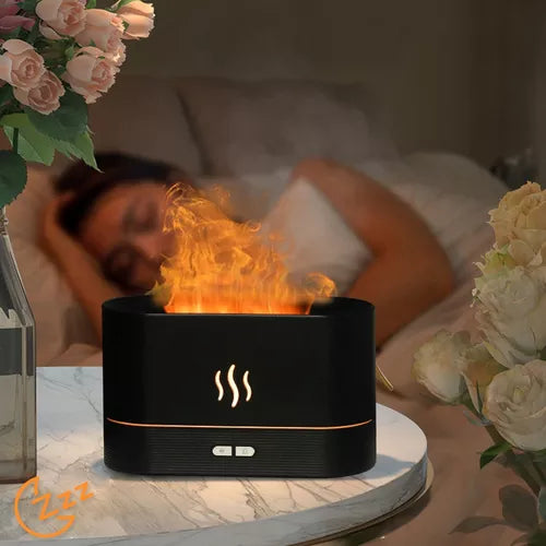 Difusor De Aroma Luz Llama 3d