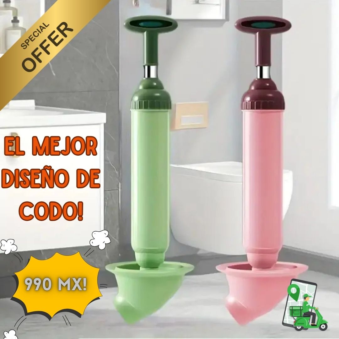 Diseño de codo potente inodoro de alta presión