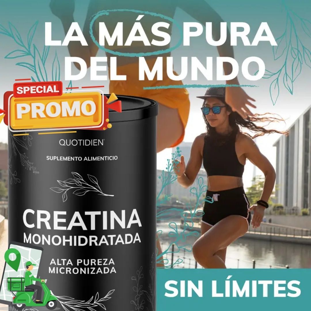 Creatina Monohidrato Micronizada 450g | Alta Pureza con Cuchara Dosificadora - PLATINUN