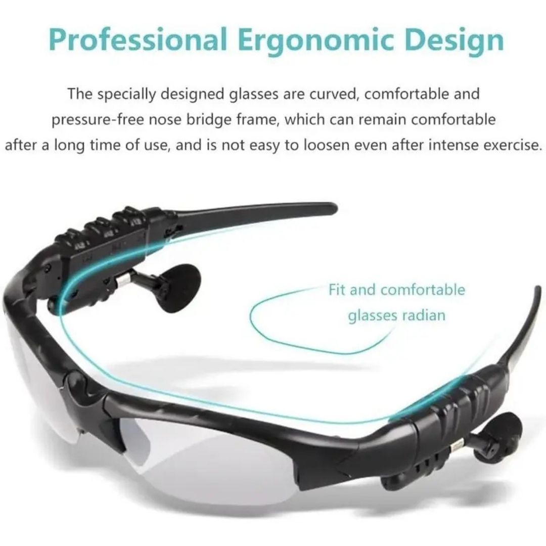 Gafas de Sol con Audífonos Bluetooth y Micrófono
