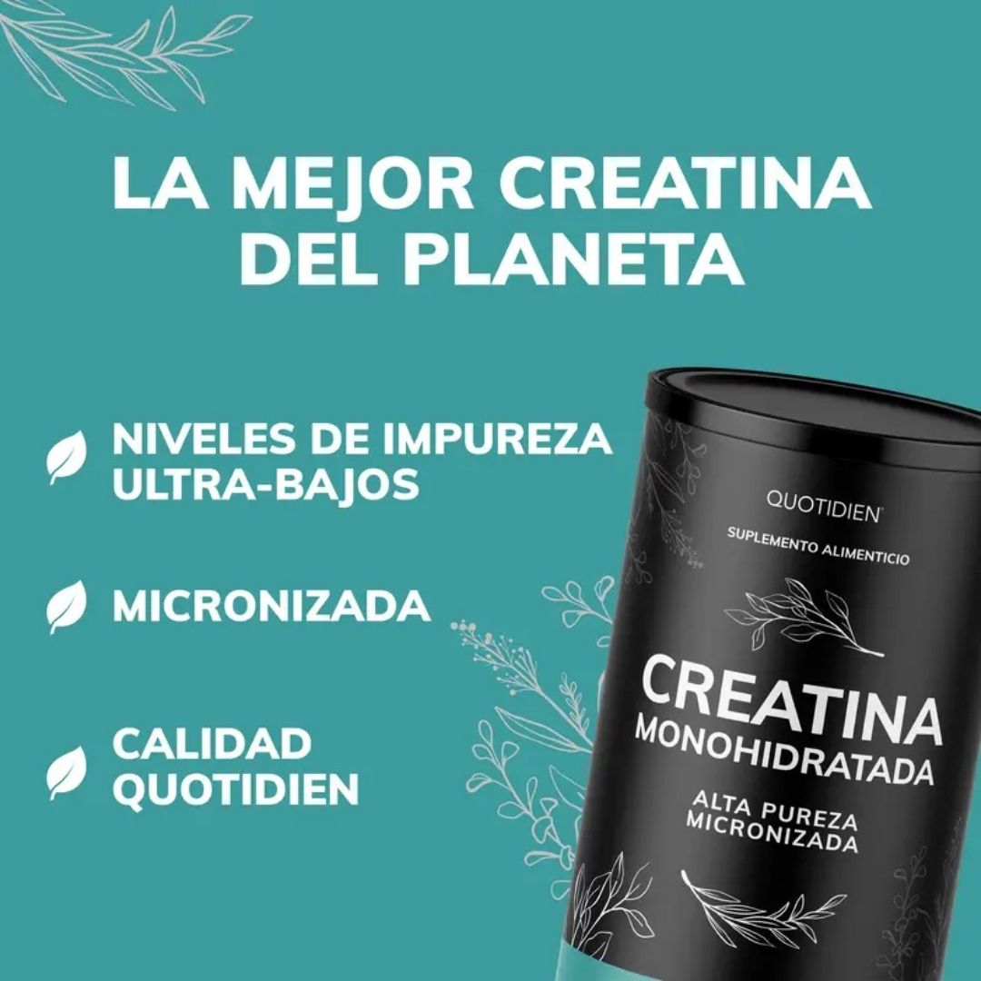 Creatina Monohidrato Micronizada 450g | Alta Pureza con Cuchara Dosificadora - PLATINUN