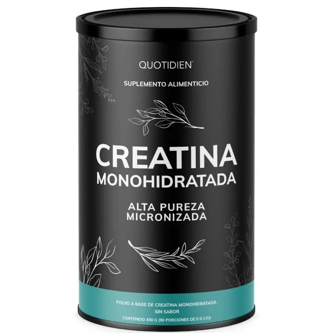 Creatina Monohidrato Micronizada 450g | Alta Pureza con Cuchara Dosificadora - PLATINUN