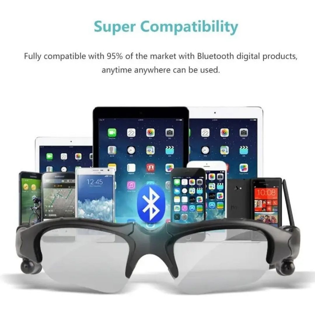 Gafas de Sol con Audífonos Bluetooth y Micrófono