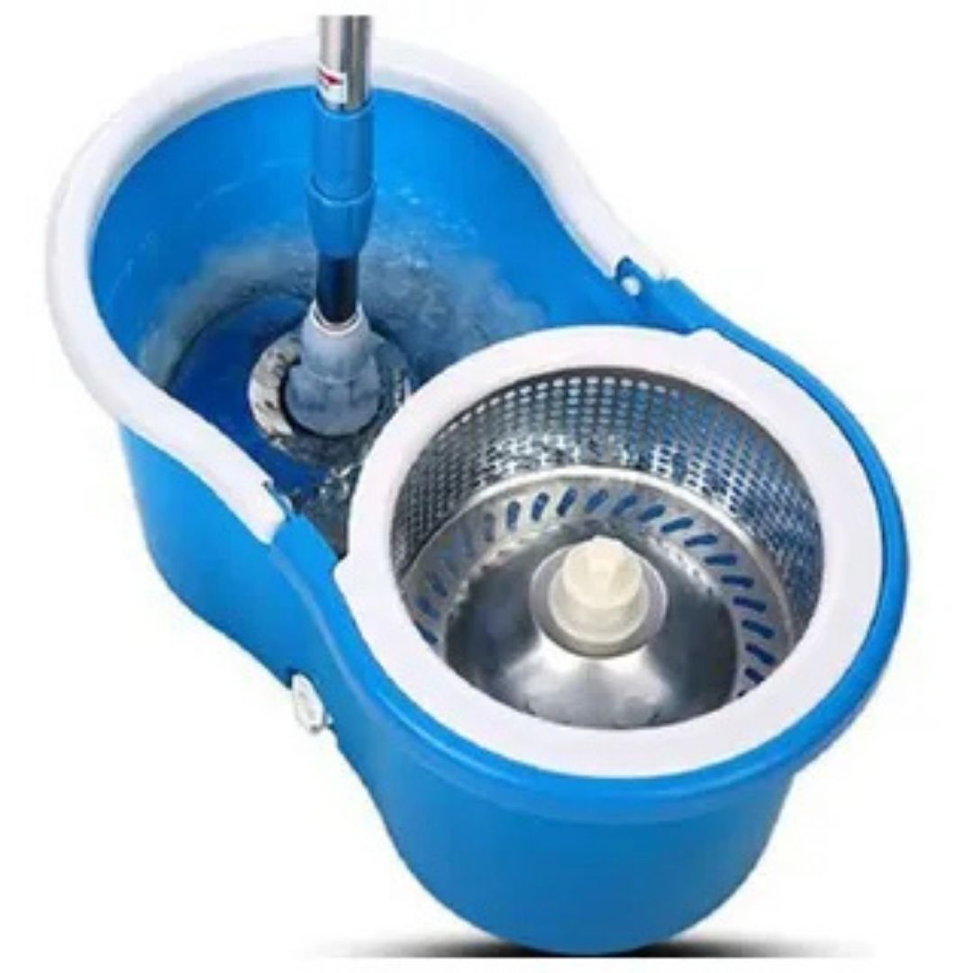 Trapeador Giratorio De 360 °, Trapeador Automático Con Cubeta, conjunto Completo De Limpieza