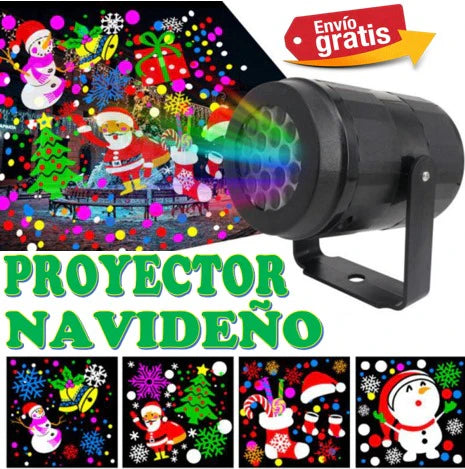 Proyector de Luces con Forma NAVIDEÑA 🎅 16 modelos y formas distintas!