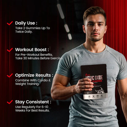 VIVONU Tabletas de Óxido Nítrico para Dos Meses, 60 Tabletas Gelatinosas.