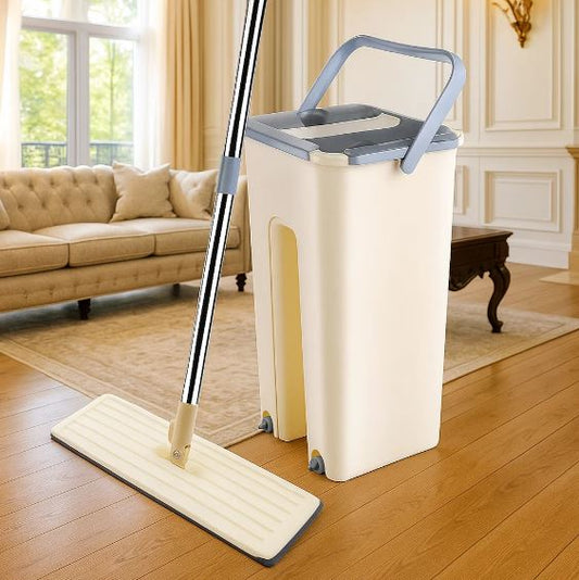 Mop Mágico 360° UltraClean™:Sin Esfuerzo, Sin Dolor: Adiós a Agacharte