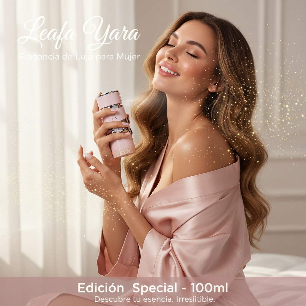 Yara EDP - Perfume de Lujo para Mujer 100 ml | Fragancia Cremosa y Dulce con Notas de Vainilla y Frutas Tropicales | Elegante y Seductor para la Noche y Citas | Regalo Perfecto para Ella | Larga Duración