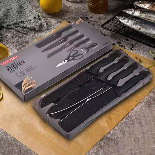 KitchenPro Max™:Hojas ultra afiladas de acero inoxidable con recubrimiento antiadherente