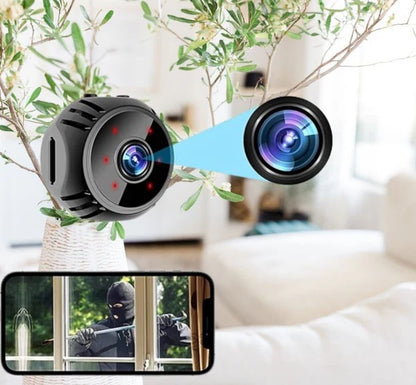 W8 SmartCam 360™:Detección de movimiento + visión nocturna: tu guardián las 24 horas