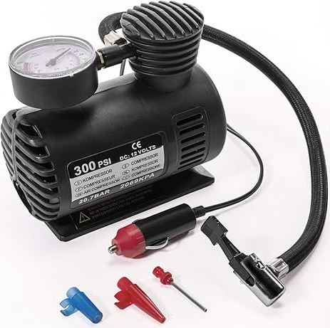 Turbo Air 300™:¡Infla llantas en minutos y sin esfuerzo! 🔧🚗