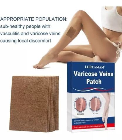 VenoPatch Max™:🦵¡Piernas libres de dolor, hinchazón y varices!🌿✨