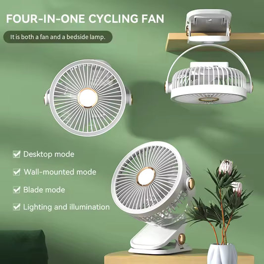 Lighting Clamp fan, Ventilador portatil de clip