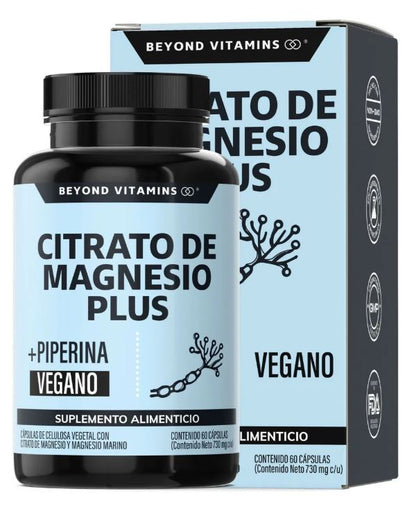 Beyond Vitamins | Citrato de Magnesio Plus